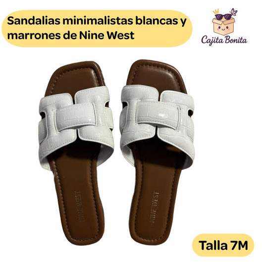 Sandalias minimalistas Nine west
