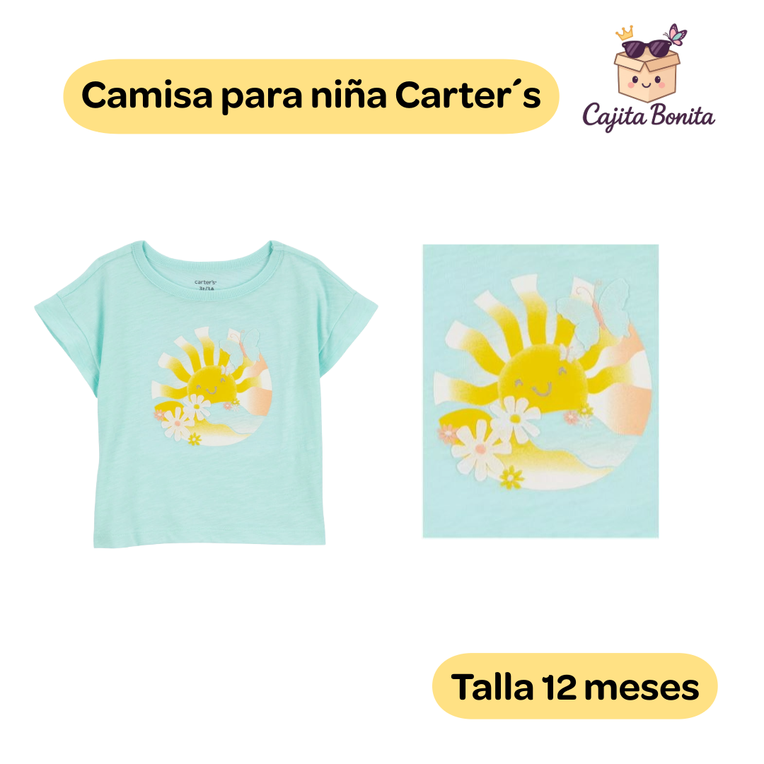 Camisa para niña Carters