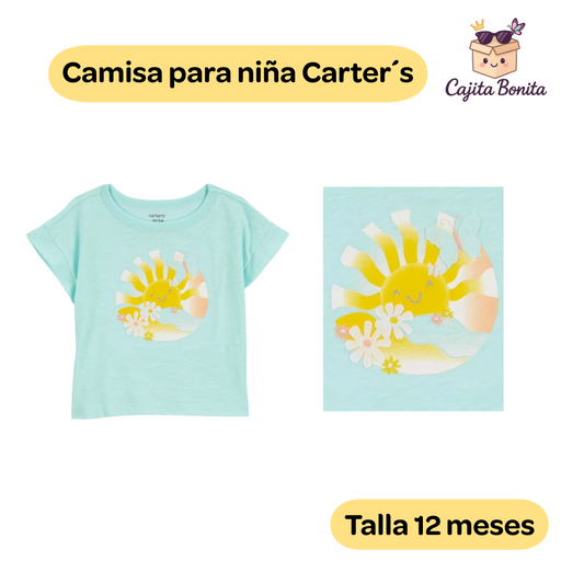 Camisa para niña Carters
