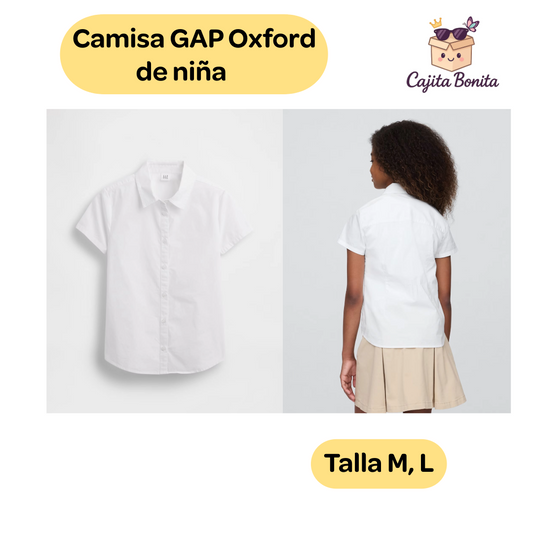 Camisa Blanca  Gap Kids