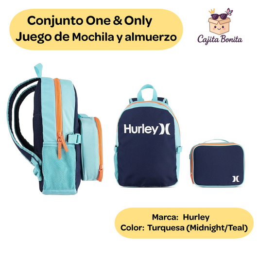 Conjunto Mochila y almuerzo