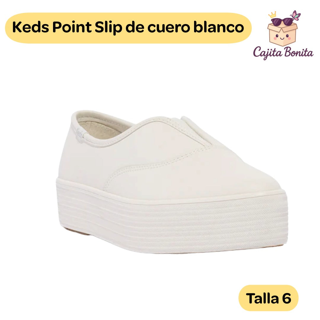 Keds Point Slip de cuero