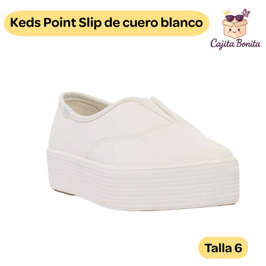 Keds Point Slip de cuero