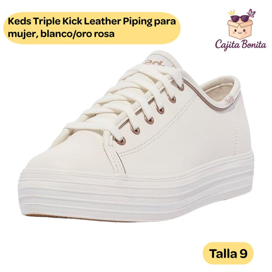 Keds Triple Kick Leather Piping